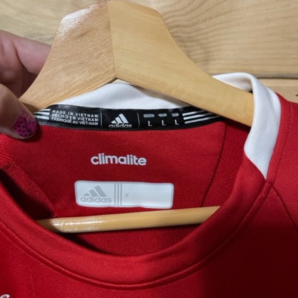 Adidas Wisconsin Badgers Pullover Men's Large - Picture 2 of 4